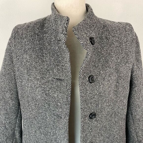 Vintage Pavilion Petite Gray Wool Jacket Size M EUC - Picture 2 of 7